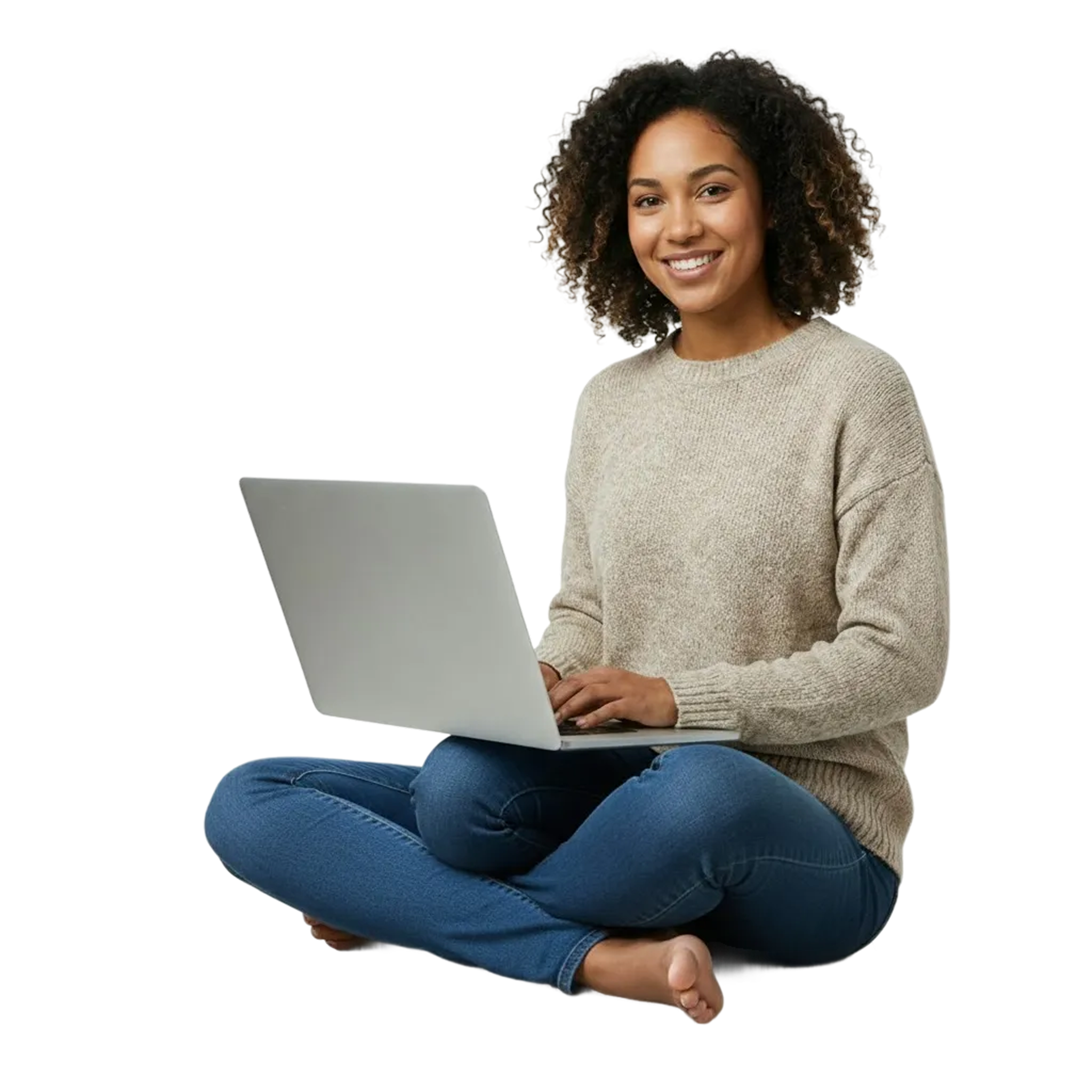 Student using UniGuide